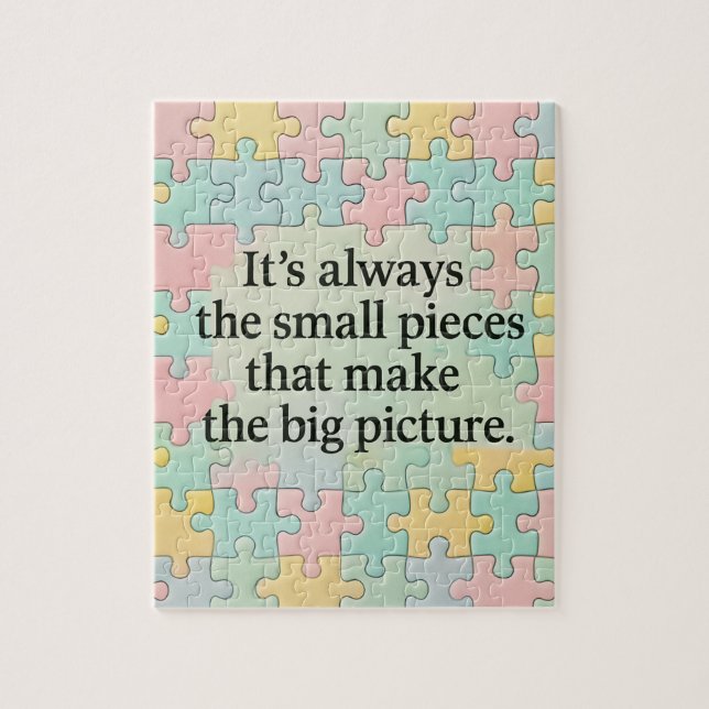 inspirational meditation puzzle (Vertical)