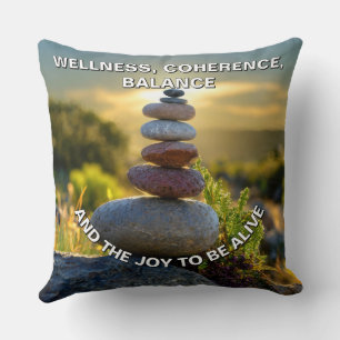 Inspirational, Meditative, Uplifting  Cushion