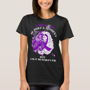 Inspirational Memories Quote Floral Brain Dementia T-Shirt