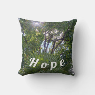 Inspirational message: "Hope" Cushion