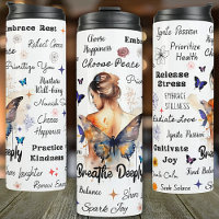 Inspirational Messages Thermal Tumbler