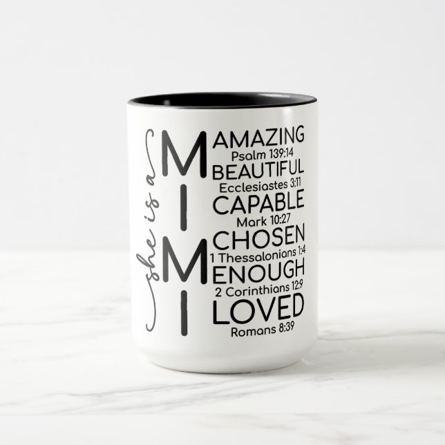 Inspirational Mimi Mug (Center)