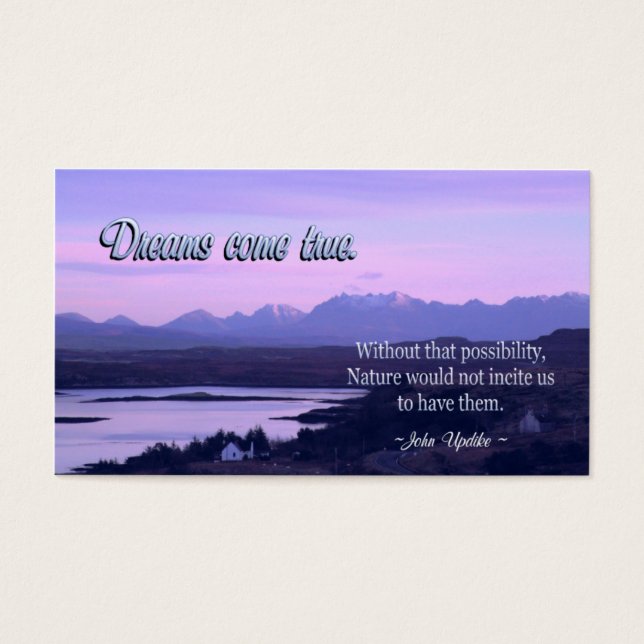 Inspirational Mini CARDS (Front)