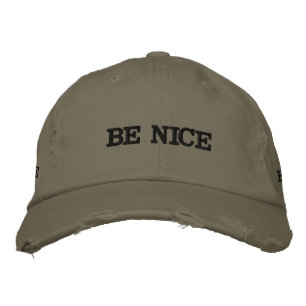 Inspirational Minimalist Typography BASEBALL CAP