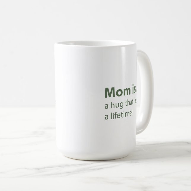 Inspirational Mother's Day Wrap Coffee Mug (Front Right)