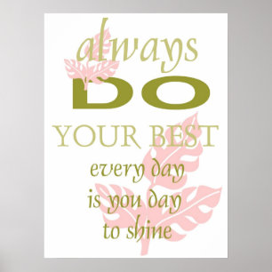 Inspirational Motivation Poster