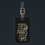 Inspirational Motivation Quote The Meaning Of Life Luggage Tag<br><div class="desc">Inspirational motivation quote to keep you inspired and motivate others around you. Beautiful saying about being kind to others, the act of giving, philanthropy, volunteering and helping those in needs. The meaning of life is to find your gift. The purpose of life is to give it away. Background colour can...</div>