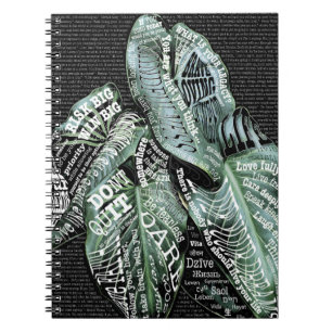 Inspirational Motivational bilingual LIFE quotes Notebook