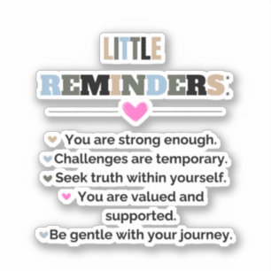 Inspirational Motivational Gifts Little Reminders