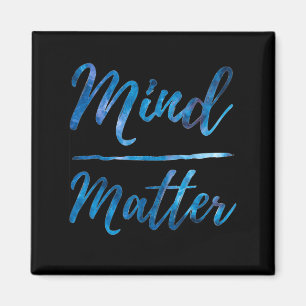 Inspirational Motivational Gym Quote Mind Over  Magnet