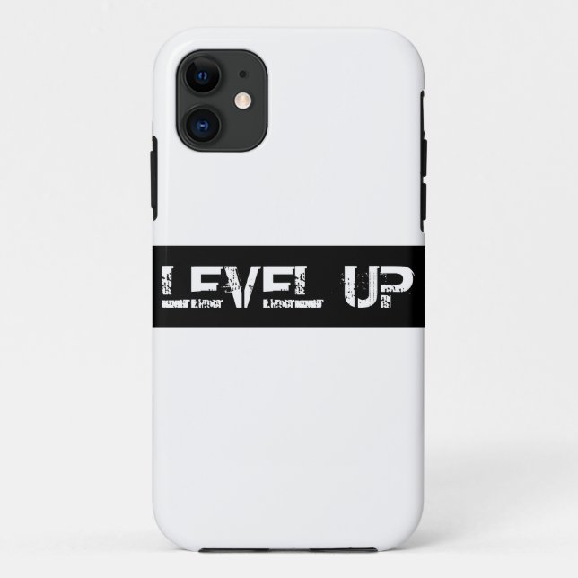 Inspirational / Motivational Level Up Case-Mate iPhone Case (Back)