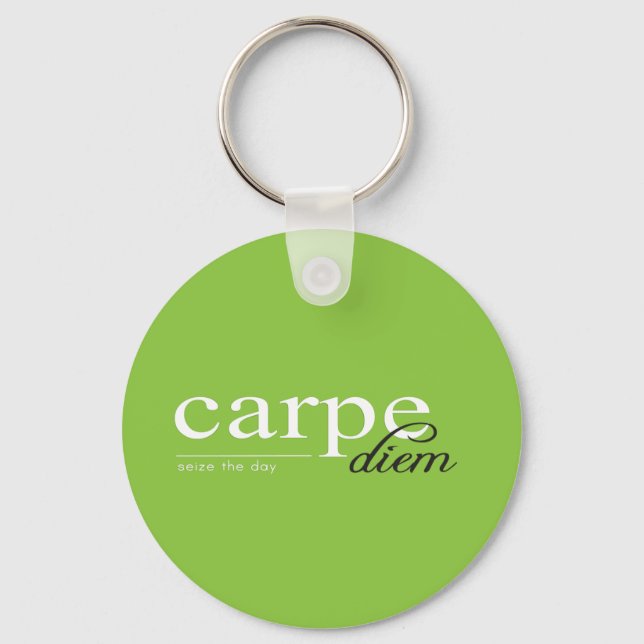 Inspirational Motivational Quote Key Ring (Front)