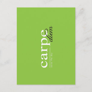 Inspirational Motivational Quote Postcard