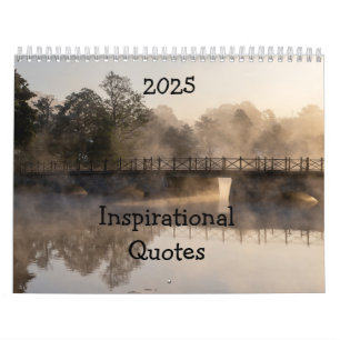Inspirational Motivational Quotes Landscape Scenes Calendar
