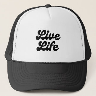 inspirational motivational trucker hat design