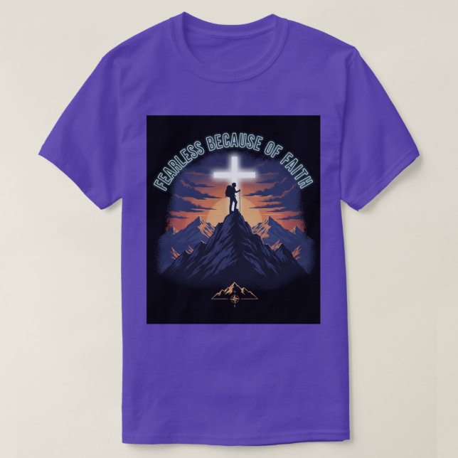 Inspirational Mountain Design Tee (Design Front)