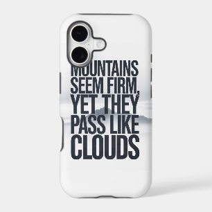 Inspirational Mountain Quote Mindfulness & Nature