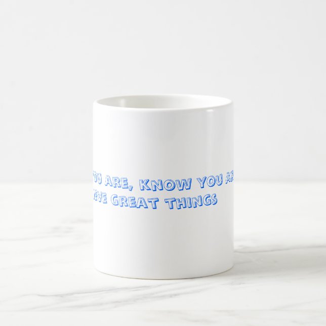 Inspirational mug (Center)