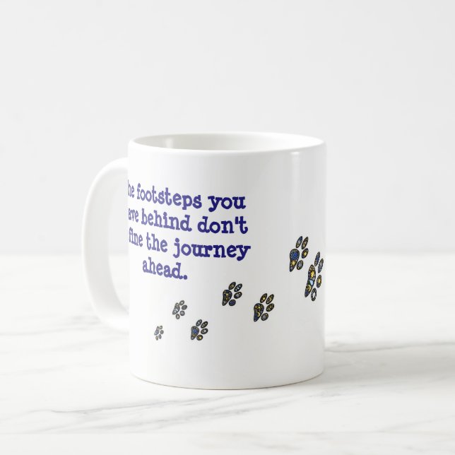 Inspirational Mug - Keep Moving (Front Left)