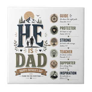 Inspirational My Safe Place Ceramic Tile
