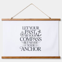 Inspirational nautical quote design.