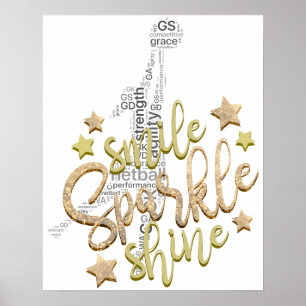 Inspirational Netball Quote Poster