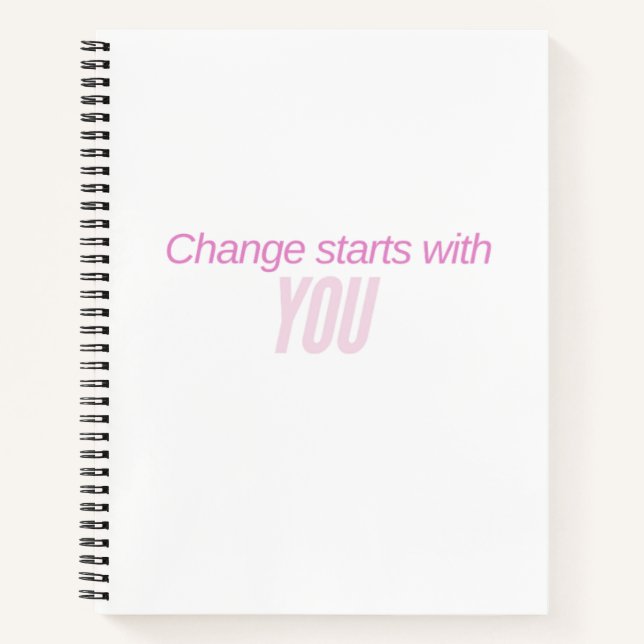 Inspirational Notebook  (Front)