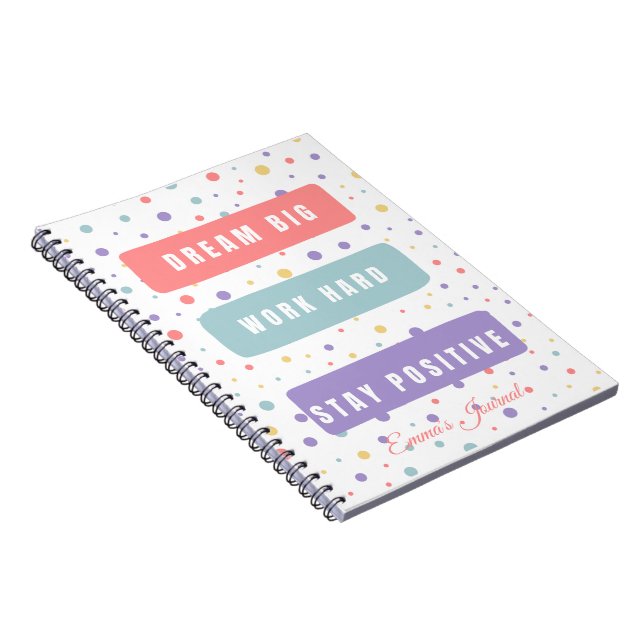 Inspirational Notebook (Right Side)