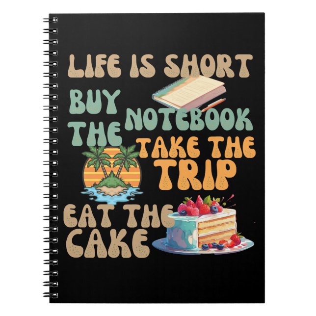 Inspirational Notebook, Gifts for Her, Him, Family Notebook (Front)