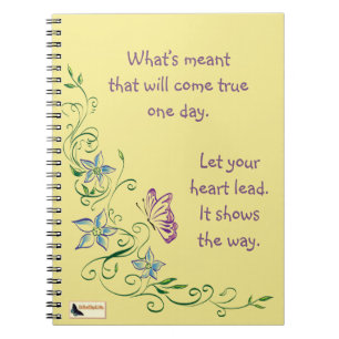 Inspirational Notebook - Keep Moving