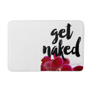 Inspirational Orchid Bathroom Art Bath Mat