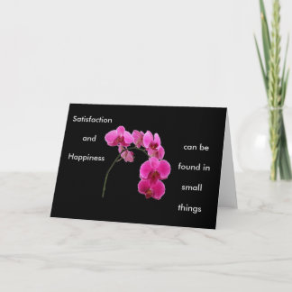 Inspirational Orchid Card