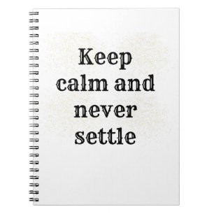 inspirational phrase notebook