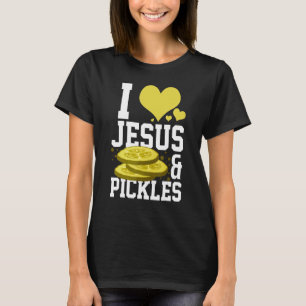 Inspirational Pickle Catholic Prayer Love Christia T-Shirt