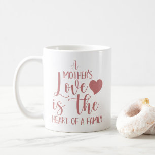 Inspirational Pink A Mothers Love Coffee Mug