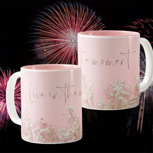 Inspirational Pink Ceramic Mug (Creator Uploaded)
