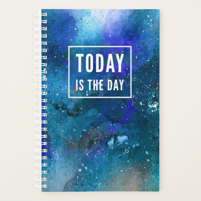 Inspirational Planner: Today is the Day Planner (Front)