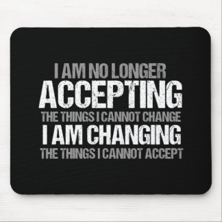 Inspirational Political Activist Change Quote Mouse Pad
