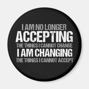 Inspirational Political Activist Quote on Change Magnet