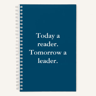 Inspirational Positive Affirmation School Notebook