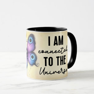 Inspirational/Positive Floral Quote Wrap Mug