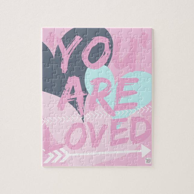 Inspirational positive mindset jigsaw..Cute Gift Jigsaw Puzzle (Vertical)