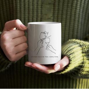 Inspirational Positive Mindset Quote Coffee Mug