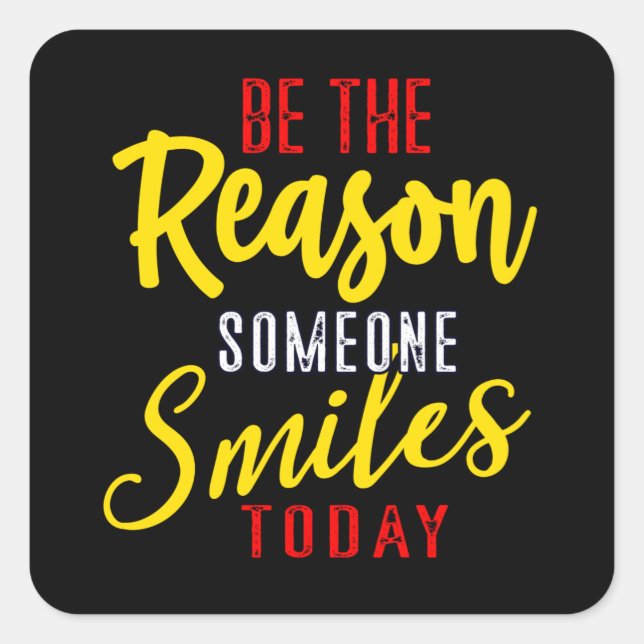 Inspirational Positive Quote Cheer Up Another Square Sticker (Front)