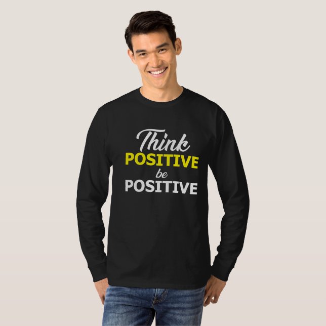 Inspirational positive t shirt (Front Full)