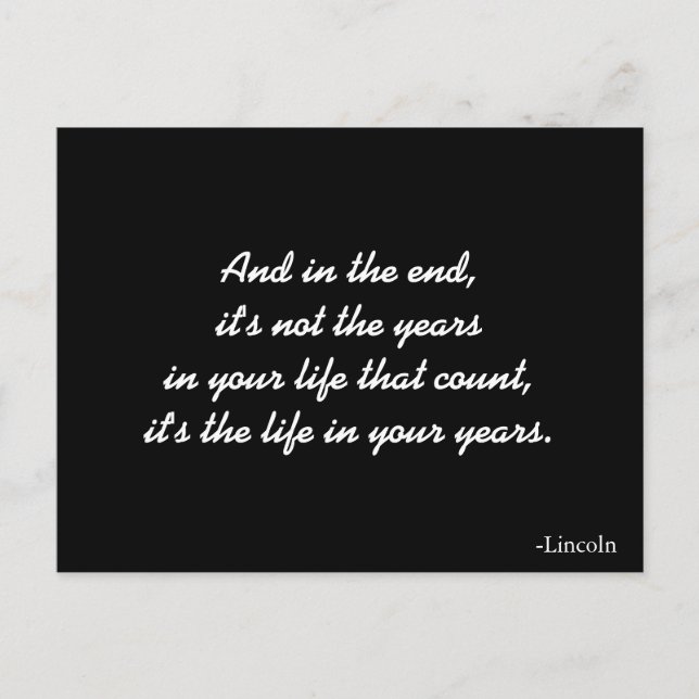 Inspirational Postcard (Front)