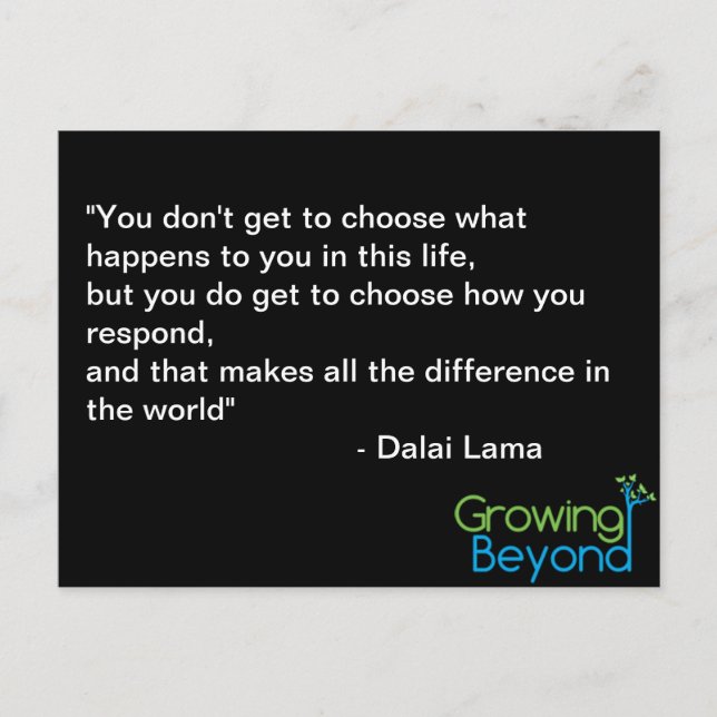 Inspirational postcard #1 (Front)