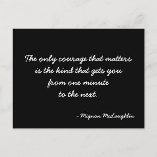 Inspirational Postcard quote