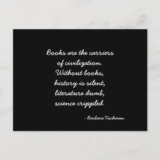 Inspirational Postcard quote (Front)