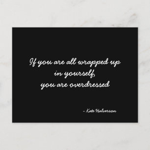 Inspirational Postcard quote